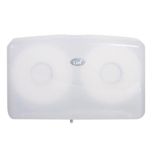 Dispenser Livi Toilet Paper Roll Jumbo Double 5505