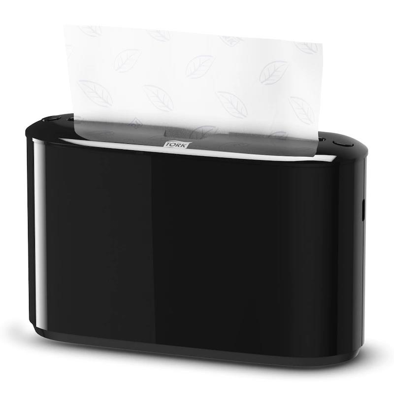 Tork Xpress Countertop Multifold Hand Towel Dispenser Black