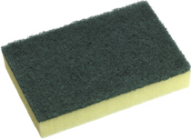 Oates Sponge Scour Green and Yellow