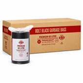 Austar Garbage Bag 80L Black 25 Roll 10CTN