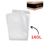 Austar Garbage Bags 140L Premium Clear 50Pk 4CTN
