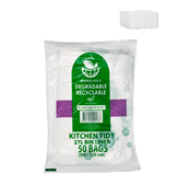 Envirochoice Kitchen Tidy 27L 50 Pack 10 Carton