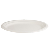 Envirochoice Natural Fibre Oval Plate 125 X 10 25 Pack