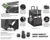 Janitor Cart Executive Quick Dark Grey Medium