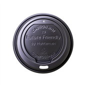 Lid To Suit 81216oz Double Wall Cup Black 1000CTN