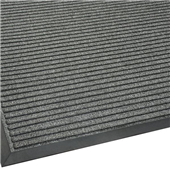 Mattek Esteem Ribbed Mat Charcoal 400Mm X 700Mm