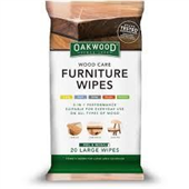 Oakwood Wood Care Furnitire Wipes 20Pk