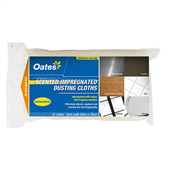 Oates Dust Cloth Impregnated Yellow 25Pack