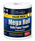 Real Care Mega Roll Paper Towel 2PLY 420SH