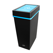 Sabco Bin Recycling Paper  Cardboard Blue Lid 40L