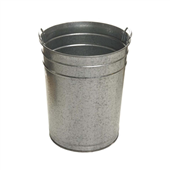 Sabco Civic Galvanised Bin 55L