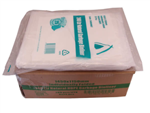 Tailored Garbage Bags 240L Heavy Duty Natural Clear 200CTN