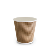 Tailored Hot Cup 8Oz Triple Wall Brown 500Ctn
