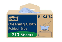Tork Cleaning Cloth Blue Folded 210CTN