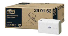 Tork Soft Singlefold Hand Towel Advanced H3 250SH 15CTN